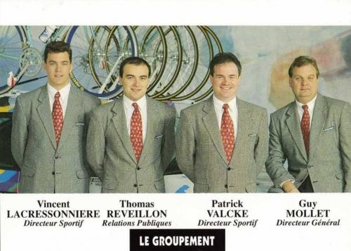 1995 Le Groupement #NNO Team Staff Front